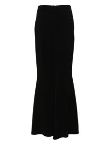 STYLAND Rechte maxi-rok - Zwart