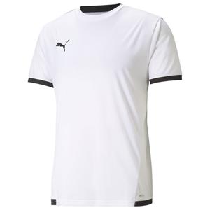 PUMA teamLIGA Voetbalshirt Wit Zwart