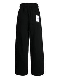 izzue Straight jeans met wijde pijpen - Zwart