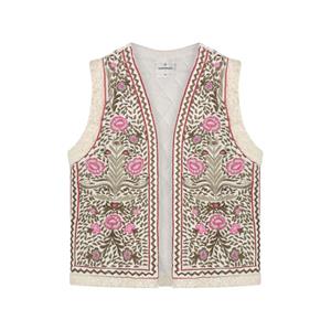 Summum 9s110-11729 gilet embroidered velours
