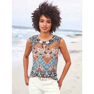 heine Shirt met ronde hals Gedessineerd shirt (1-delig)