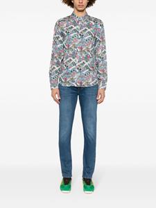 7forallmankind 7 For All Mankind Klondike katoenen skinny jeans - Blauw