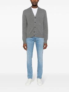 7forallmankind 7 For All Mankind Slim-fit jeans met logopatch - Blauw