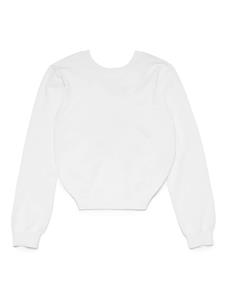 nº21kids Nº21 Kids Top met gedraaid detail - Wit