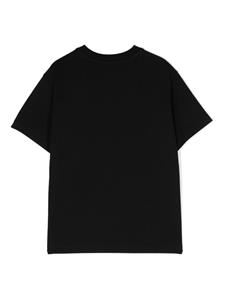 Off-White Kids Katoenen T-shirt met logoprint - Zwart