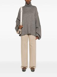 brunellocucinelli Brunello Cucinelli Tinto geplooide boyfriend jeans - Bruin