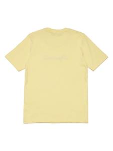 dsquared2kids DSQUARED2 KIDS T-shirt met geborduurd logo - Geel