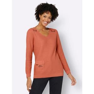Casual Looks Trui met V-hals Trui
