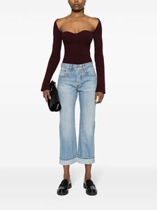 victoriabeckham Victoria Beckham Straight jeans - Blauw
