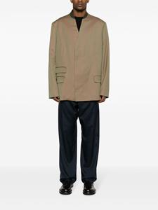 maisonmargiela Maison Margiela Broek met toelopende pijpen - Blauw