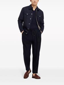 brunellocucinelli Brunello Cucinelli Ribgebreide polotrui - Blauw