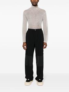mm6maisonmargiela MM6 Maison Margiela Straight cargo broek met vlakken - Zwart