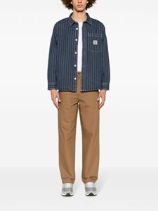 Carhartt cargo-pockets organic-cotton trousers - Bruin