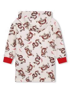 kenzokids Kenzo Kids Jurk met capuchon - Beige