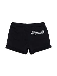 dsquared2kids DSQUARED2 KIDS Shorts met logopatch - Zwart