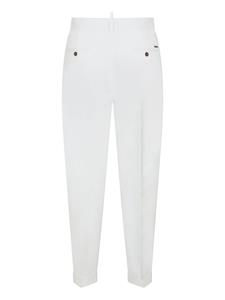 DSQUARED2 Cool Guy broek met toelopende pijpen - Wit