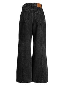 izzue Jeans met wijde pijpen - Zwart