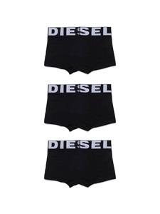 dieselkids Diesel Kids Drie boxershorts met logoband - Zwart