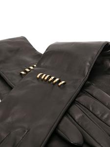 Lanvin Melodie lange handschoenen - Zwart