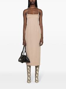 theattico The Attico Wollen jurk - Beige