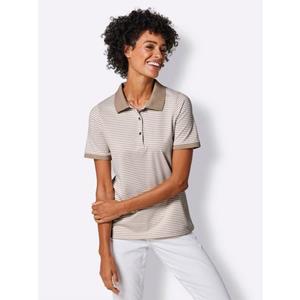 CREATION L PREMIUM Poloshirt Lyocell-katoenen shirt (1-delig)
