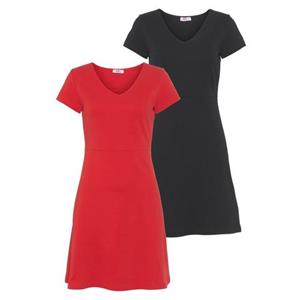 Flashlights A-Linien-Kleid, (2 tlg.), aus Jersey NEUE KOLLEKTION