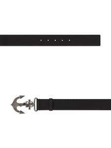 dolce&gabbana Dolce & Gabbana Leren riem - Zwart