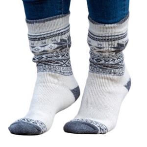 Trofé Trofe Knitted Patterned Wool Sock 