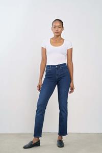Dawn Damen vegan Jeans Stellar Dunkelblau