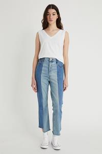 Infinitdenim Damen vegan Jeans Upcycled Blau