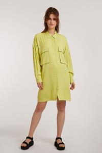 ThokkThokk Damen vegan Workers Shirt Dress Schwarz