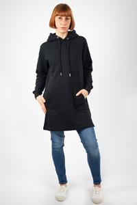 TORLAND Damen vegan Kleid Hoodie Streeter Schwarz