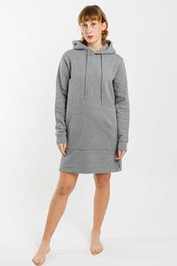 TORLAND Damen vegan Kleid Hoodie Streeter Mid Heather Grey