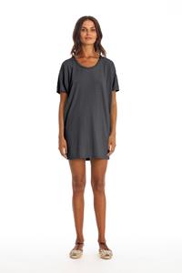 RAVENS VIEW IBIZA Damen vegan Kleid Jane Lava Blau