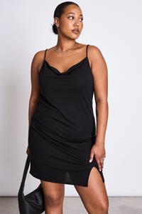 JAN N JUNE JAN 'N JUNE Damen vegan Minikleid Helen Schwarz