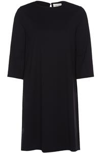 Will's Vegan Store Damen vegan Midikleid Schwarz