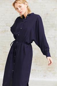 Jyoti Fair Works Damen vegan Kleid Hanisha Sapphire