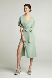 Lovjoi Damen vegan Kleid Adeena Grün