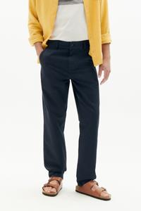 Thinking mu Herren vegan Chino-Hose Navy