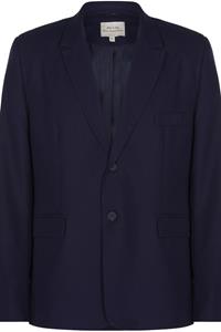 Will's Vegan Store Herren vegan Blazer Zweiteiler Dunkelblau