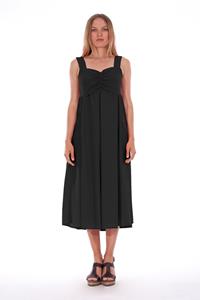 RAVENS VIEW IBIZA Damen vegan Kleid Audrey Schwarz