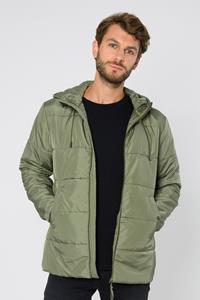 THOKKTHOKK Herren vegan Jacke Kapok Deep Lichen Grün