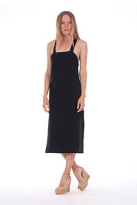 RAVENS VIEW IBIZA Damen vegan Kleid Miami Schwarz