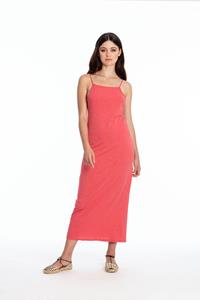 RAVENS VIEW IBIZA Damen vegan Kleid Farah Flamingo Pink