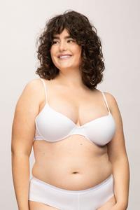 LOVJOI Damen vegan Bh Windflower White