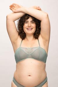 LOVJOI Damen vegan Bh Nachtkerze Grün