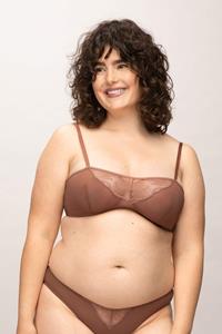 LOVJOI Damen vegan Bh Evening Primrose Brown