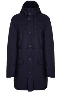 Will's Vegan Store Herren vegan Herren Steppparka Marineblau