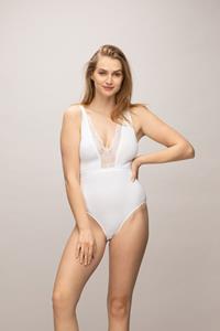 LOVJOI Damen vegan Body Garden Tiger White