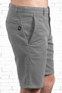 The Driftwood Tales Herren vegan Kurze Chinos Grau